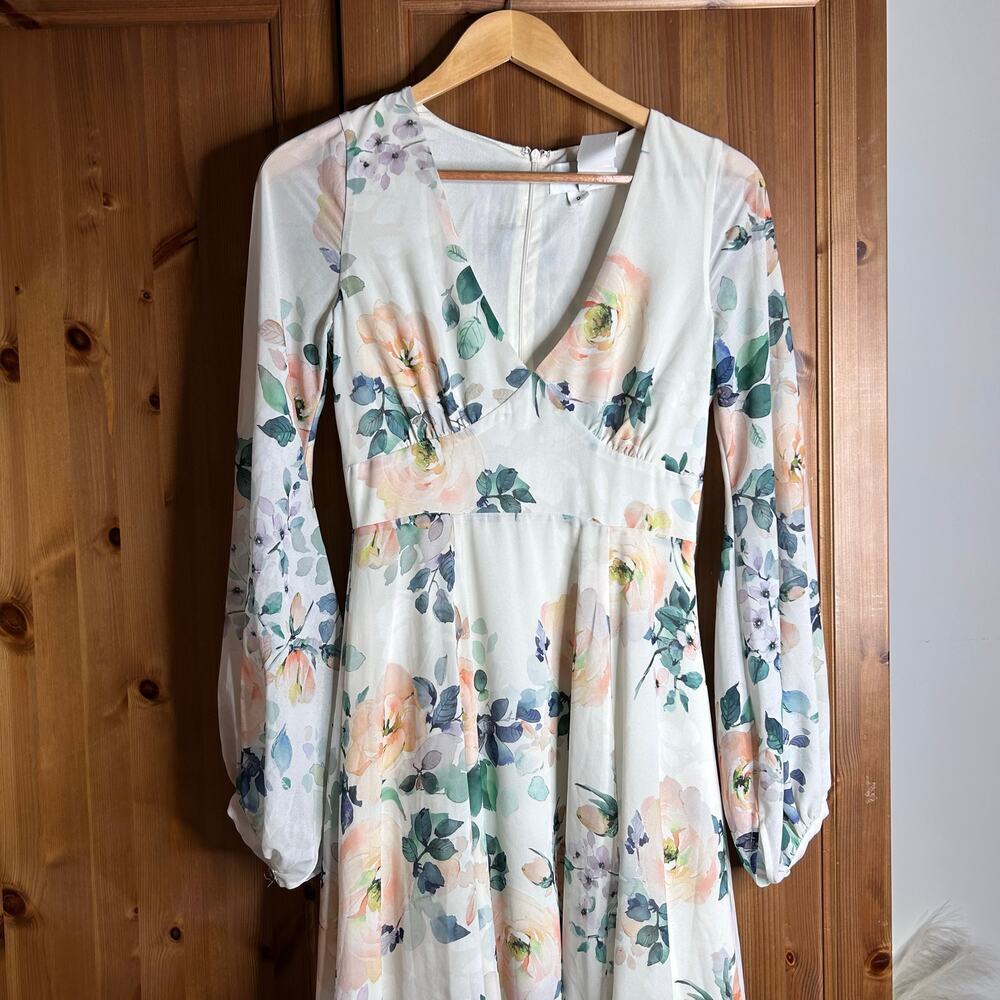 BHLDN Yumi Kim Melissa Maxi Dress Women’s‎ 0 Whimsical Fairy Bohemian Wedding - Picture 4 of 10